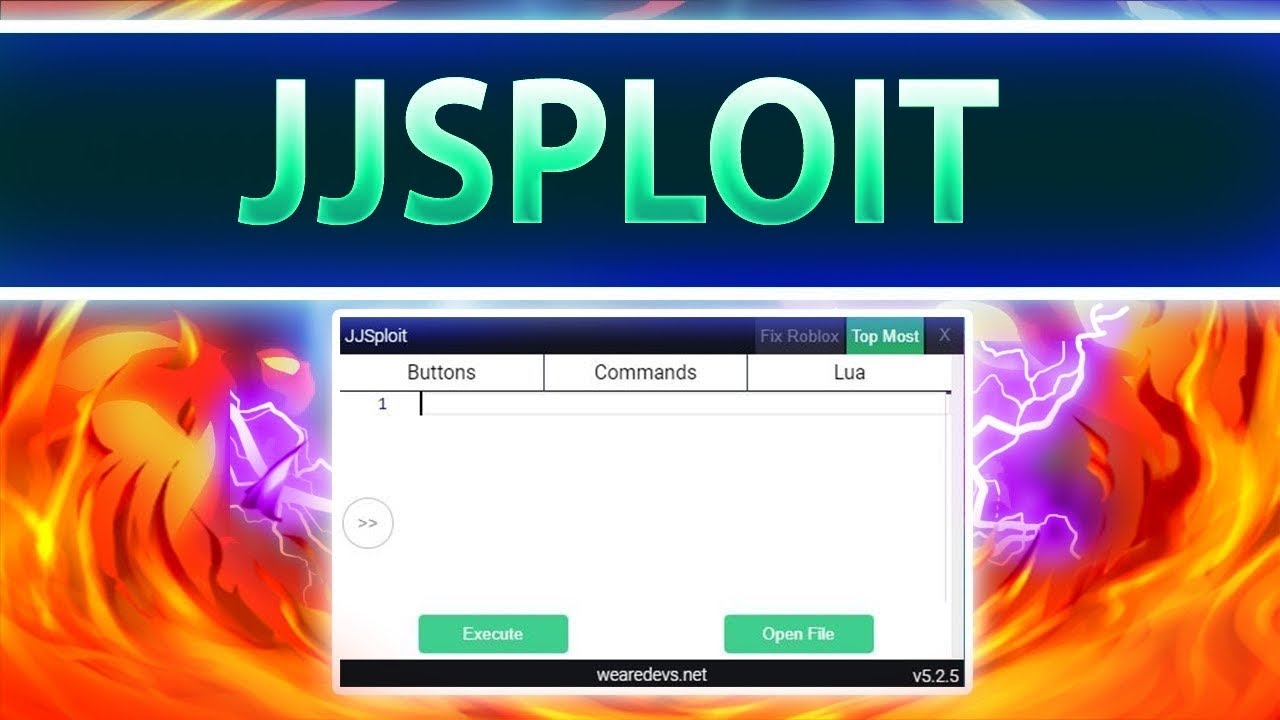 How to use lua scripts with JJ sploit (By wearedevs) 